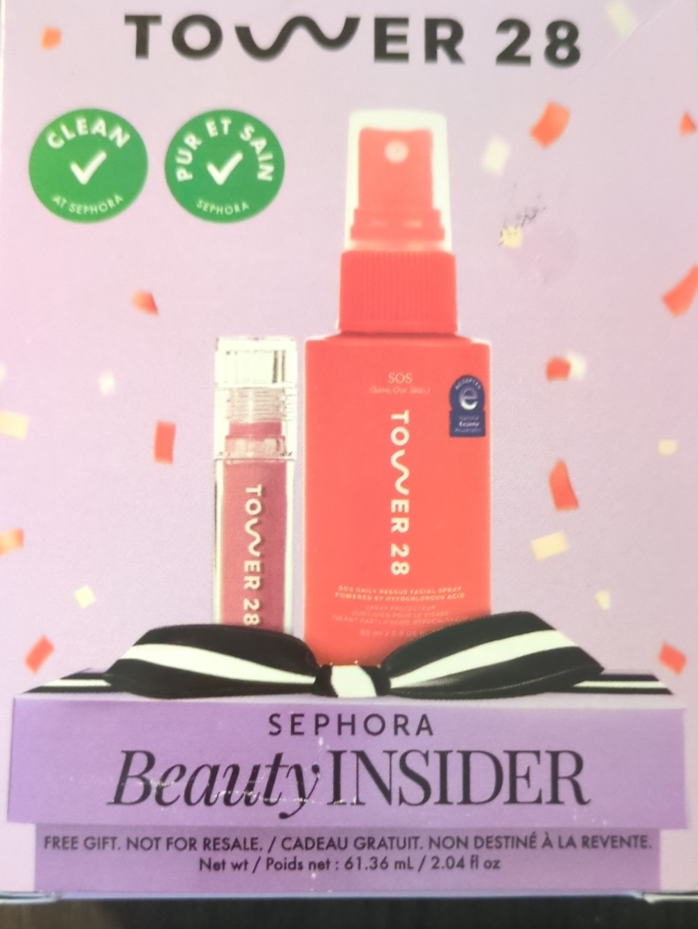 Tower 28 Pink SOS Glow Mist & Lip Gloss Duo